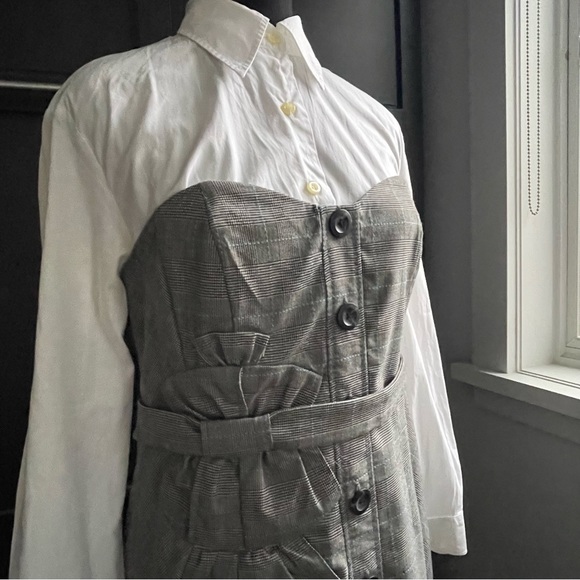 Anthropologie Strapless Dress Size 10 - Picture 4 of 11